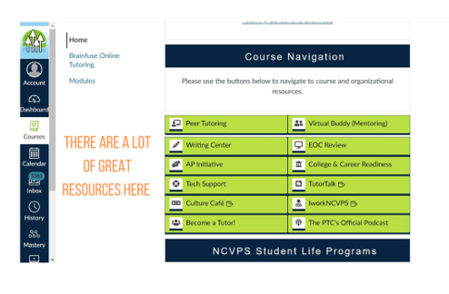 NCVPS Peer Tutoring Resources